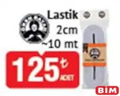 ÖREN BAYAN LASTİK 2 CM 10 MT fiyat ve kampanya bilgisi